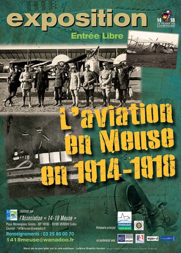 EXPOSITION ' L'AVIATION EN MEUSE EN 1914 - 1918'